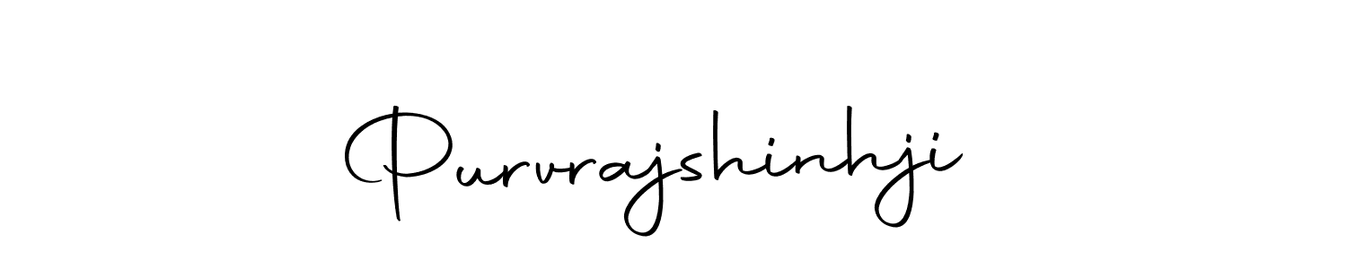 Create a beautiful signature design for name Purvrajshinhji . With this signature (Autography-DOLnW) fonts, you can make a handwritten signature for free. Purvrajshinhji  signature style 10 images and pictures png