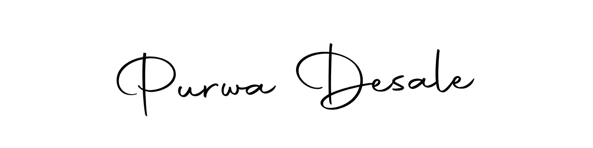 You should practise on your own different ways (Autography-DOLnW) to write your name (Purwa Desale) in signature. don't let someone else do it for you. Purwa Desale signature style 10 images and pictures png