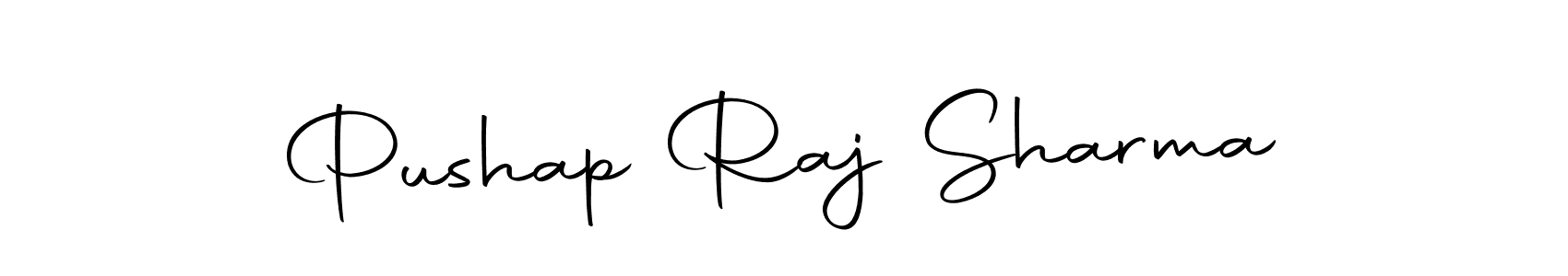 You should practise on your own different ways (Autography-DOLnW) to write your name (Pushap Raj Sharma) in signature. don't let someone else do it for you. Pushap Raj Sharma signature style 10 images and pictures png