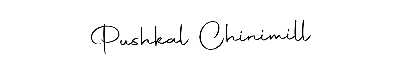 Here are the top 10 professional signature styles for the name Pushkal Chinimill. These are the best autograph styles you can use for your name. Pushkal Chinimill signature style 10 images and pictures png
