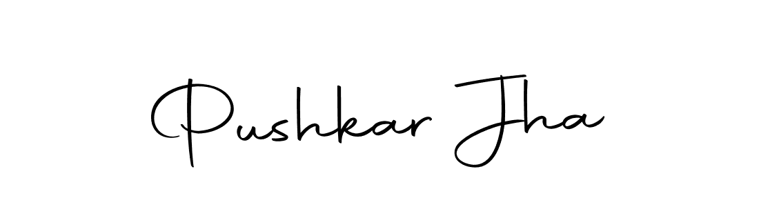 How to make Pushkar Jha signature? Autography-DOLnW is a professional autograph style. Create handwritten signature for Pushkar Jha name. Pushkar Jha signature style 10 images and pictures png