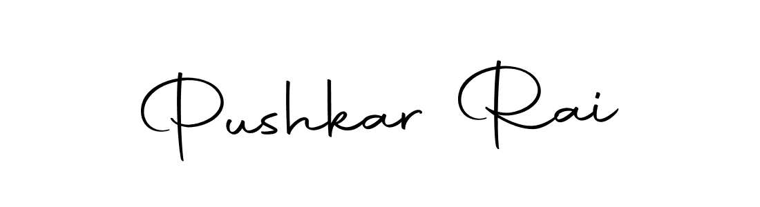 Design your own signature with our free online signature maker. With this signature software, you can create a handwritten (Autography-DOLnW) signature for name Pushkar Rai. Pushkar Rai signature style 10 images and pictures png