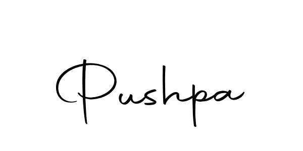 Design your own signature with our free online signature maker. With this signature software, you can create a handwritten (Autography-DOLnW) signature for name Pushpa. Pushpa signature style 10 images and pictures png