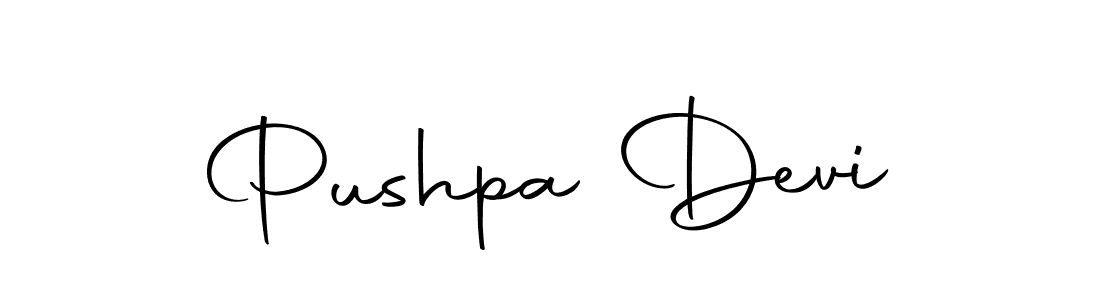 Make a beautiful signature design for name Pushpa Devi. Use this online signature maker to create a handwritten signature for free. Pushpa Devi signature style 10 images and pictures png