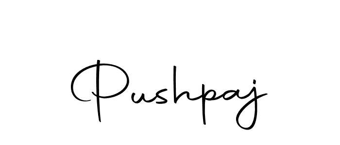 Pushpaj stylish signature style. Best Handwritten Sign (Autography-DOLnW) for my name. Handwritten Signature Collection Ideas for my name Pushpaj. Pushpaj signature style 10 images and pictures png