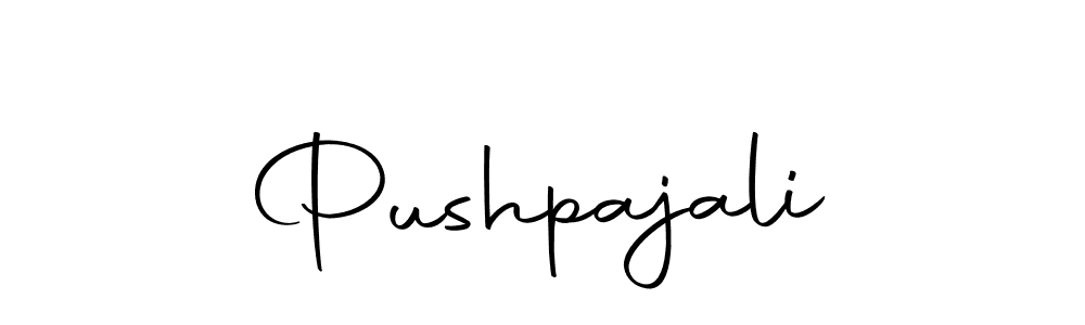 Pushpajali stylish signature style. Best Handwritten Sign (Autography-DOLnW) for my name. Handwritten Signature Collection Ideas for my name Pushpajali. Pushpajali signature style 10 images and pictures png