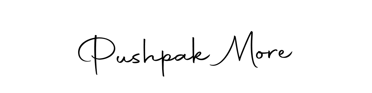 You should practise on your own different ways (Autography-DOLnW) to write your name (Pushpak More) in signature. don't let someone else do it for you. Pushpak More signature style 10 images and pictures png