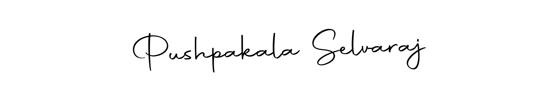 You should practise on your own different ways (Autography-DOLnW) to write your name (Pushpakala Selvaraj) in signature. don't let someone else do it for you. Pushpakala Selvaraj signature style 10 images and pictures png