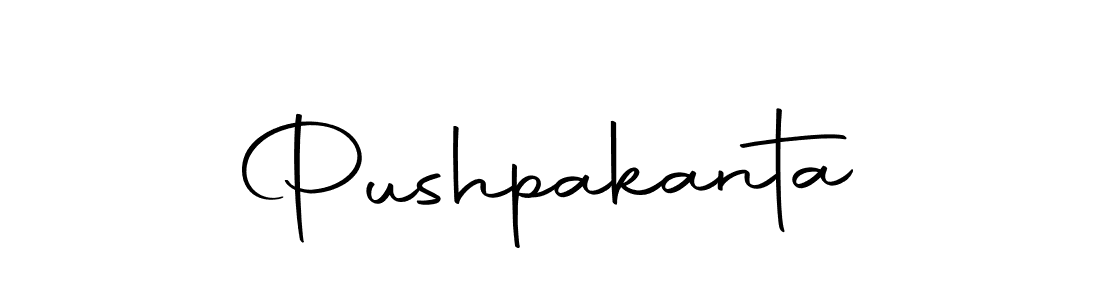 Use a signature maker to create a handwritten signature online. With this signature software, you can design (Autography-DOLnW) your own signature for name Pushpakanta. Pushpakanta signature style 10 images and pictures png