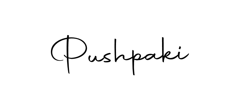 How to make Pushpaki signature? Autography-DOLnW is a professional autograph style. Create handwritten signature for Pushpaki name. Pushpaki signature style 10 images and pictures png