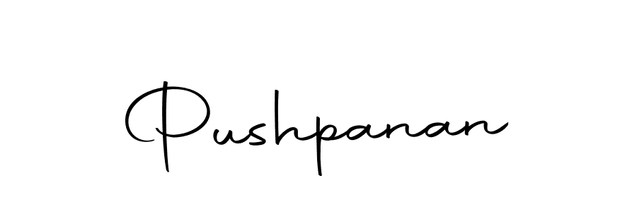 Make a beautiful signature design for name Pushpanan. With this signature (Autography-DOLnW) style, you can create a handwritten signature for free. Pushpanan signature style 10 images and pictures png