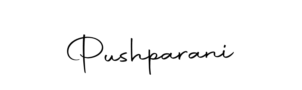 Use a signature maker to create a handwritten signature online. With this signature software, you can design (Autography-DOLnW) your own signature for name Pushparani. Pushparani signature style 10 images and pictures png