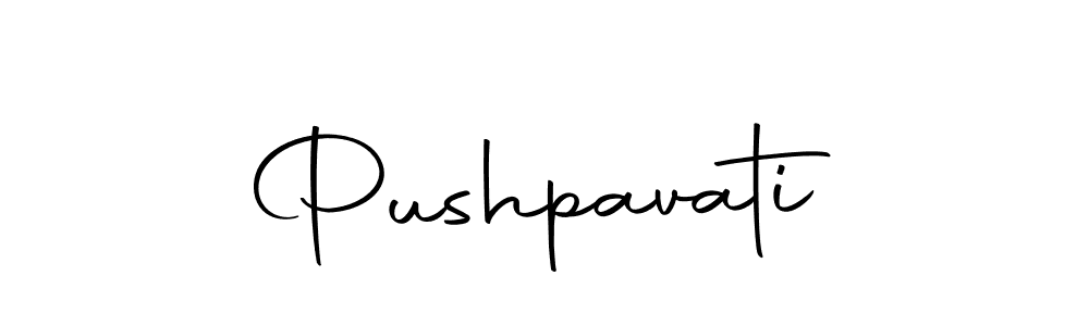 Create a beautiful signature design for name Pushpavati. With this signature (Autography-DOLnW) fonts, you can make a handwritten signature for free. Pushpavati signature style 10 images and pictures png