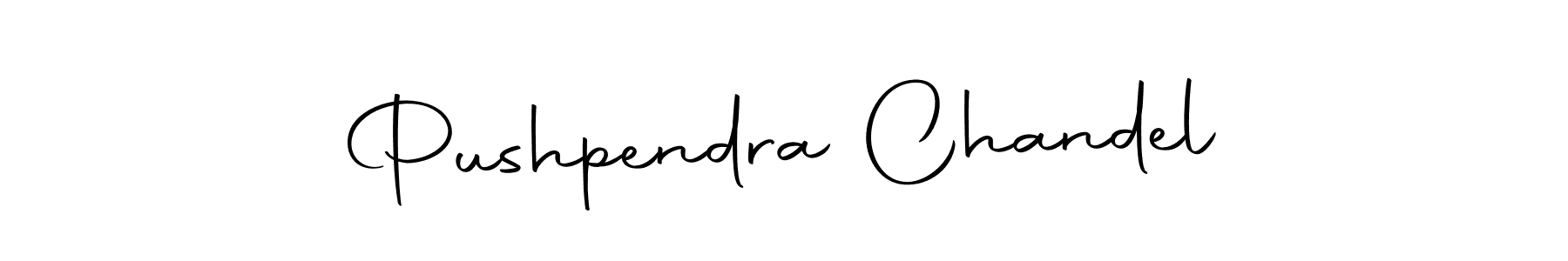 You can use this online signature creator to create a handwritten signature for the name Pushpendra Chandel. This is the best online autograph maker. Pushpendra Chandel signature style 10 images and pictures png