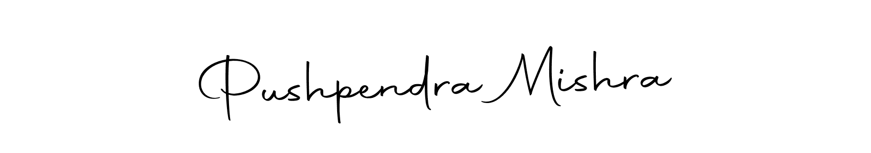 Make a beautiful signature design for name Pushpendra Mishra. With this signature (Autography-DOLnW) style, you can create a handwritten signature for free. Pushpendra Mishra signature style 10 images and pictures png