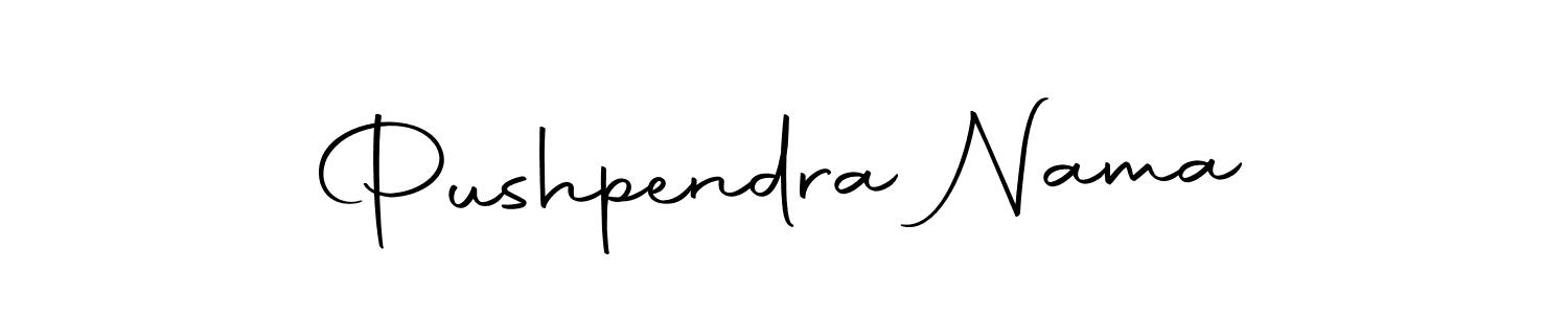 You can use this online signature creator to create a handwritten signature for the name Pushpendra Nama. This is the best online autograph maker. Pushpendra Nama signature style 10 images and pictures png