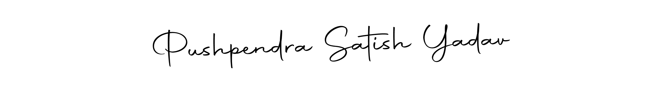 Make a short Pushpendra Satish Yadav signature style. Manage your documents anywhere anytime using Autography-DOLnW. Create and add eSignatures, submit forms, share and send files easily. Pushpendra Satish Yadav signature style 10 images and pictures png
