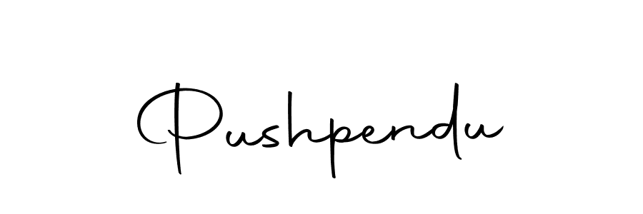 How to make Pushpendu signature? Autography-DOLnW is a professional autograph style. Create handwritten signature for Pushpendu name. Pushpendu signature style 10 images and pictures png