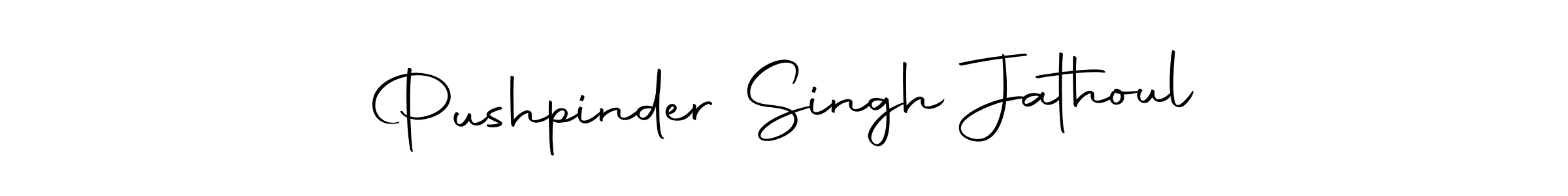 Use a signature maker to create a handwritten signature online. With this signature software, you can design (Autography-DOLnW) your own signature for name Pushpinder Singh Jathoul. Pushpinder Singh Jathoul signature style 10 images and pictures png