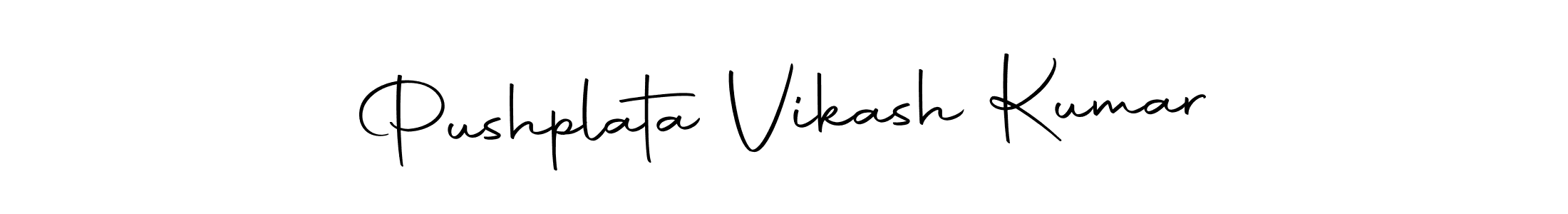 Use a signature maker to create a handwritten signature online. With this signature software, you can design (Autography-DOLnW) your own signature for name Pushplata Vikash Kumar. Pushplata Vikash Kumar signature style 10 images and pictures png