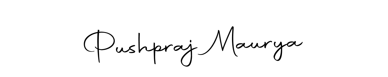Design your own signature with our free online signature maker. With this signature software, you can create a handwritten (Autography-DOLnW) signature for name Pushpraj Maurya. Pushpraj Maurya signature style 10 images and pictures png