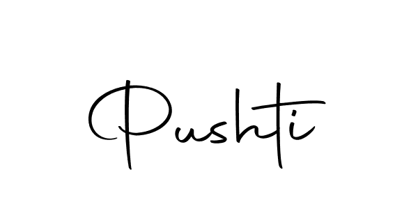 Make a beautiful signature design for name Pushti. Use this online signature maker to create a handwritten signature for free. Pushti signature style 10 images and pictures png