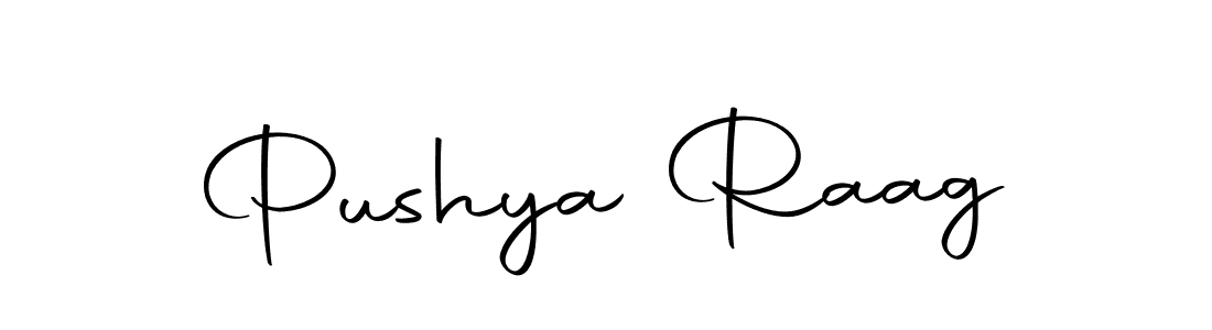 Pushya Raag stylish signature style. Best Handwritten Sign (Autography-DOLnW) for my name. Handwritten Signature Collection Ideas for my name Pushya Raag. Pushya Raag signature style 10 images and pictures png