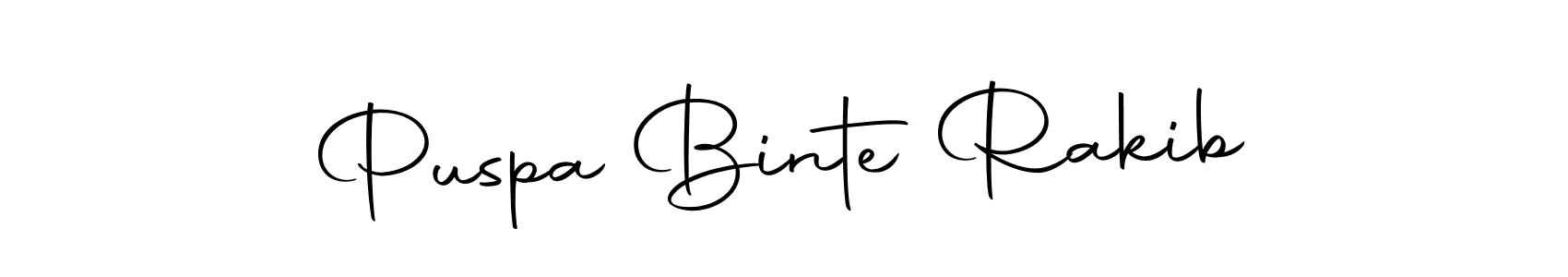 Also we have Puspa Binte Rakib name is the best signature style. Create professional handwritten signature collection using Autography-DOLnW autograph style. Puspa Binte Rakib signature style 10 images and pictures png