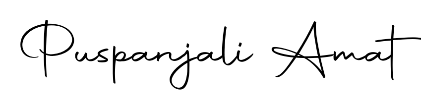 Quickly download Puspanjali Amat name signature in high-resolution PNG using Autography-DOLnW style. Ready to insert into PDFs and online applications. Puspanjali Amat signature style 10 images and pictures png