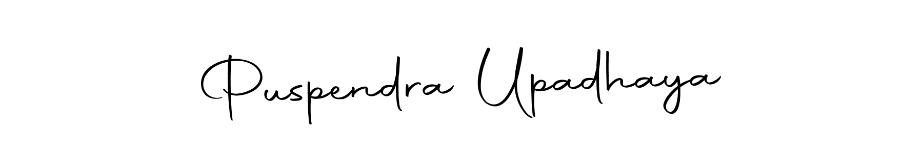 Make a beautiful signature design for name Puspendra Upadhaya. Use this online signature maker to create a handwritten signature for free. Puspendra Upadhaya signature style 10 images and pictures png