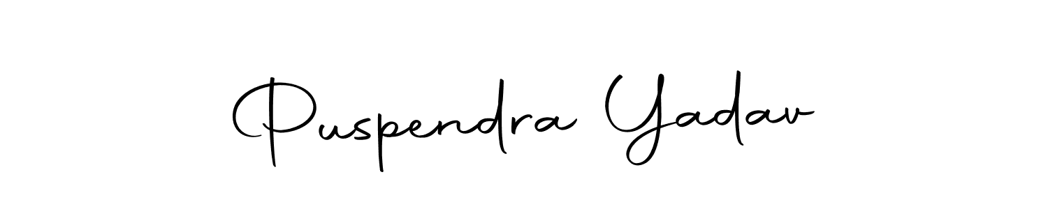 Use a signature maker to create a handwritten signature online. With this signature software, you can design (Autography-DOLnW) your own signature for name Puspendra Yadav. Puspendra Yadav signature style 10 images and pictures png