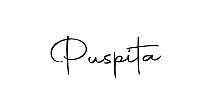 You should practise on your own different ways (Autography-DOLnW) to write your name (Puspita) in signature. don't let someone else do it for you. Puspita signature style 10 images and pictures png