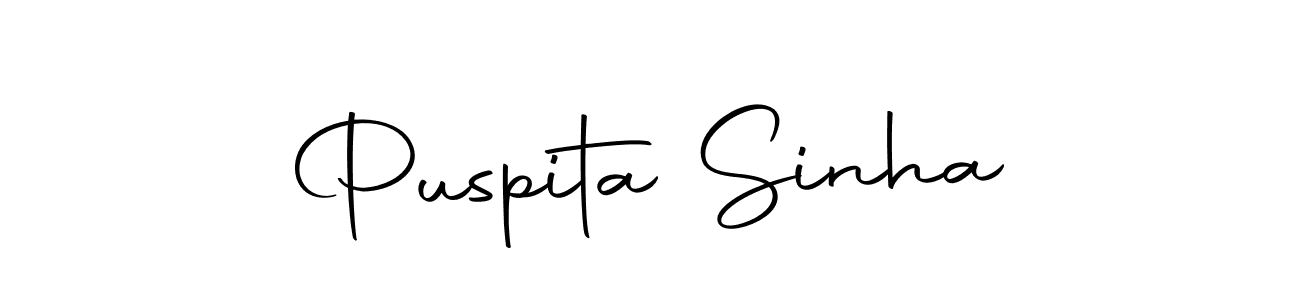 Autography-DOLnW is a professional signature style that is perfect for those who want to add a touch of class to their signature. It is also a great choice for those who want to make their signature more unique. Get Puspita Sinha name to fancy signature for free. Puspita Sinha signature style 10 images and pictures png