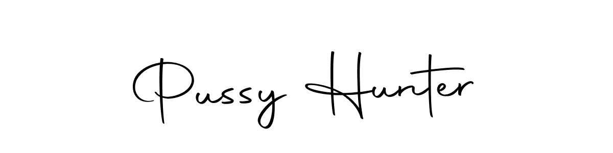 Make a beautiful signature design for name Pussy Hunter. Use this online signature maker to create a handwritten signature for free. Pussy Hunter signature style 10 images and pictures png
