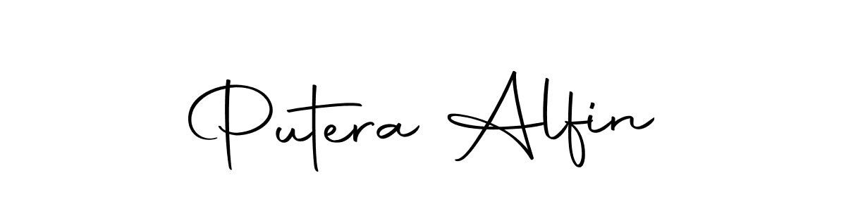 Putera Alfin stylish signature style. Best Handwritten Sign (Autography-DOLnW) for my name. Handwritten Signature Collection Ideas for my name Putera Alfin. Putera Alfin signature style 10 images and pictures png