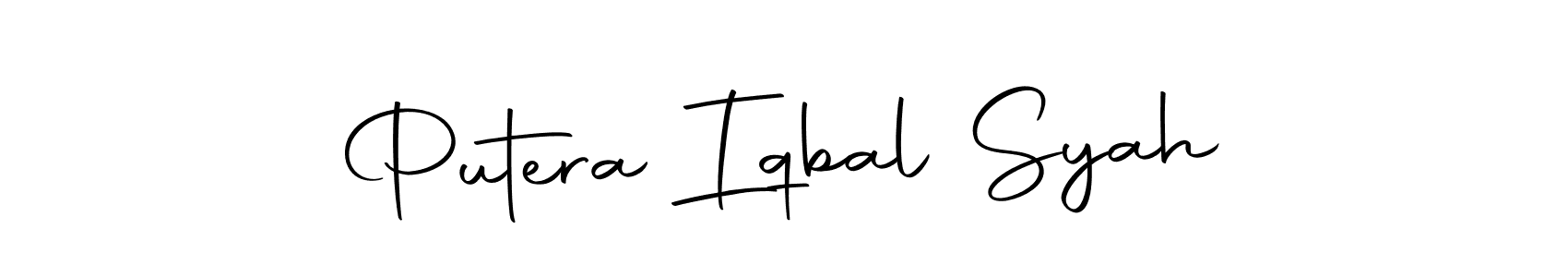 Also we have Putera Iqbal Syah name is the best signature style. Create professional handwritten signature collection using Autography-DOLnW autograph style. Putera Iqbal Syah signature style 10 images and pictures png