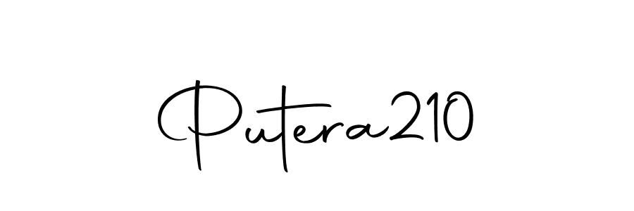 Design your own signature with our free online signature maker. With this signature software, you can create a handwritten (Autography-DOLnW) signature for name Putera210. Putera210 signature style 10 images and pictures png