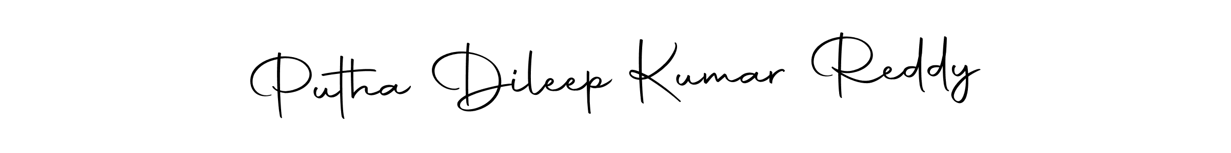 Also we have Putha Dileep Kumar Reddy name is the best signature style. Create professional handwritten signature collection using Autography-DOLnW autograph style. Putha Dileep Kumar Reddy signature style 10 images and pictures png