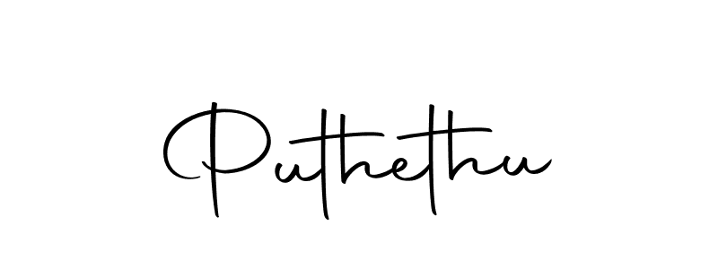 It looks lik you need a new signature style for name Puthethu. Design unique handwritten (Autography-DOLnW) signature with our free signature maker in just a few clicks. Puthethu signature style 10 images and pictures png