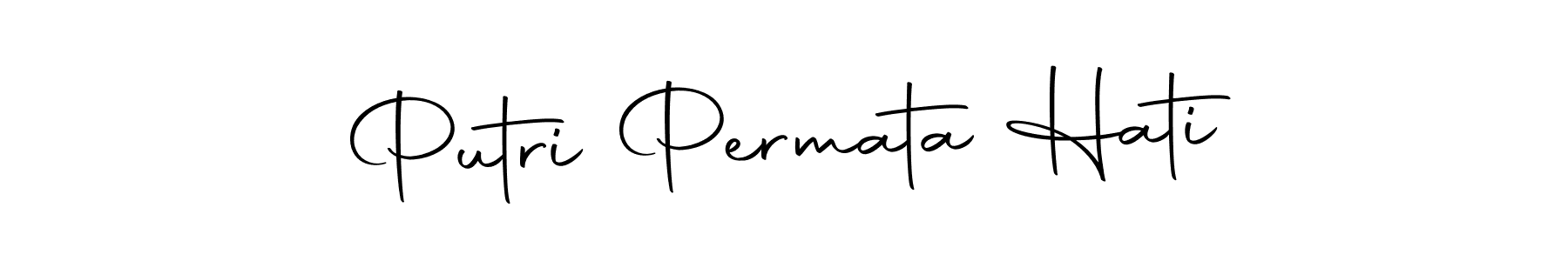 Make a beautiful signature design for name Putri Permata Hati. With this signature (Autography-DOLnW) style, you can create a handwritten signature for free. Putri Permata Hati signature style 10 images and pictures png