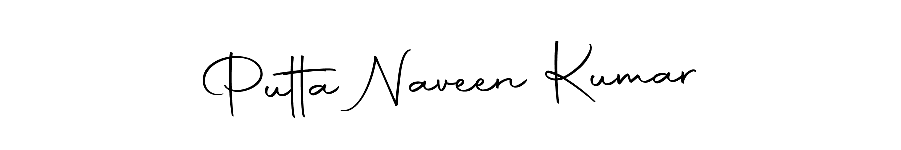 This is the best signature style for the Putta Naveen Kumar name. Also you like these signature font (Autography-DOLnW). Mix name signature. Putta Naveen Kumar signature style 10 images and pictures png