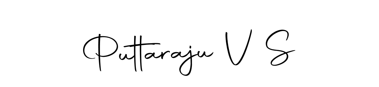 Similarly Autography-DOLnW is the best handwritten signature design. Signature creator online .You can use it as an online autograph creator for name Puttaraju V S. Puttaraju V S signature style 10 images and pictures png