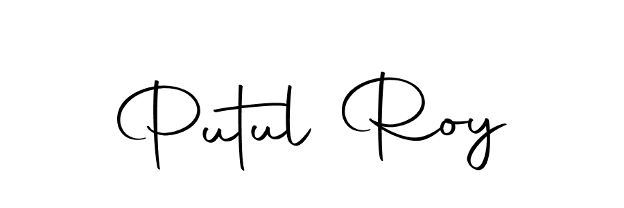 How to make Putul Roy signature? Autography-DOLnW is a professional autograph style. Create handwritten signature for Putul Roy name. Putul Roy signature style 10 images and pictures png