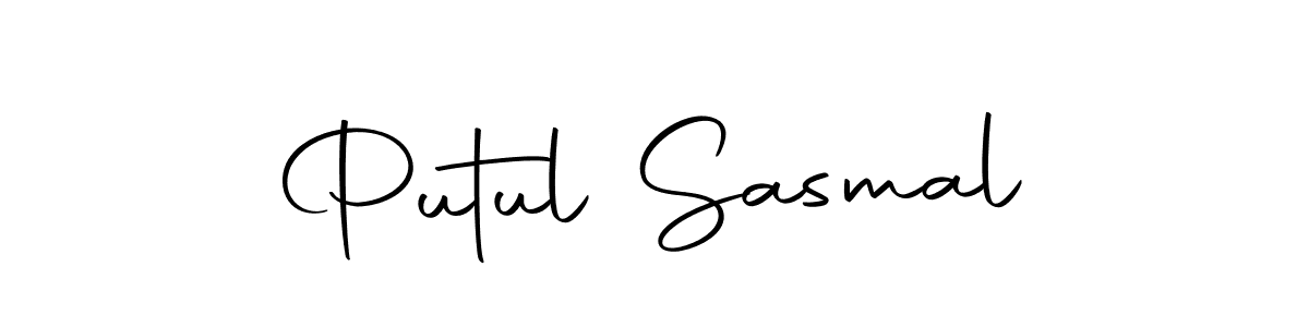 Make a beautiful signature design for name Putul Sasmal. With this signature (Autography-DOLnW) style, you can create a handwritten signature for free. Putul Sasmal signature style 10 images and pictures png