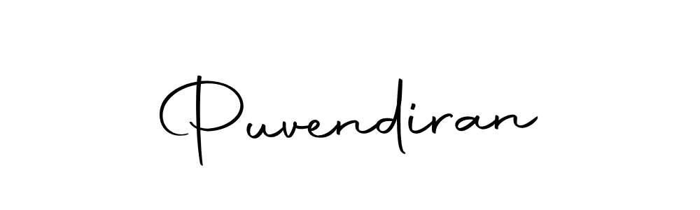 Create a beautiful signature design for name Puvendiran. With this signature (Autography-DOLnW) fonts, you can make a handwritten signature for free. Puvendiran signature style 10 images and pictures png