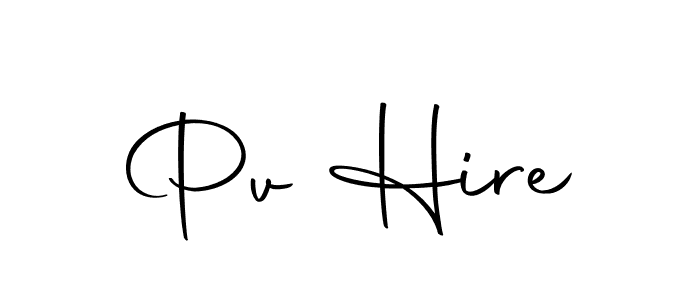 Similarly Autography-DOLnW is the best handwritten signature design. Signature creator online .You can use it as an online autograph creator for name Pv Hire. Pv Hire signature style 10 images and pictures png