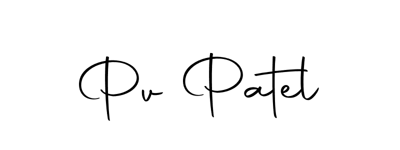 Also You can easily find your signature by using the search form. We will create Pv Patel name handwritten signature images for you free of cost using Autography-DOLnW sign style. Pv Patel signature style 10 images and pictures png