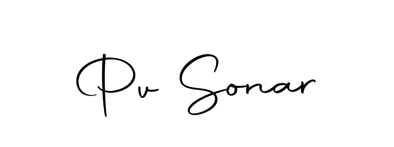 Autography-DOLnW is a professional signature style that is perfect for those who want to add a touch of class to their signature. It is also a great choice for those who want to make their signature more unique. Get Pv Sonar name to fancy signature for free. Pv Sonar signature style 10 images and pictures png