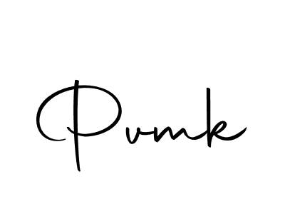 How to make Pvmk signature? Autography-DOLnW is a professional autograph style. Create handwritten signature for Pvmk name. Pvmk signature style 10 images and pictures png