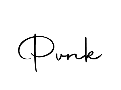 Create a beautiful signature design for name Pvnk. With this signature (Autography-DOLnW) fonts, you can make a handwritten signature for free. Pvnk signature style 10 images and pictures png